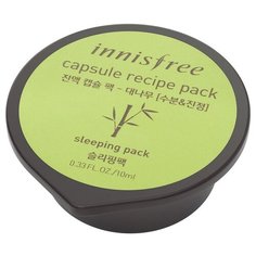 Innisfree ночная маска Capsule Recipe Pack Bamboo Sleeping с экстрактом бамбука, 10 мл