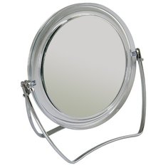 Зеркало косметическое настольное Scarlet Line KF714 прозрачный/серебристый