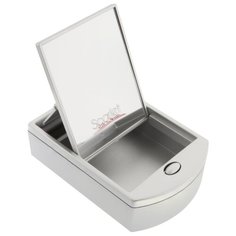 Зеркало косметическое настольное Scarlet Line KF786 серебристый