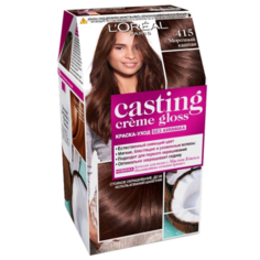 LOreal Paris Casting Creme Gloss стойкая краска-уход для волос, 415, Морозный каштан