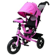 Трехколесный велосипед Moby Kids Comfort 12x10 AIR Car1 лиловый