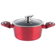 Кастрюля Bohmann BH-2620NS 2,5 л, красный