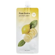 Missha Pure Source Pocket Pack Lemon ночная маска с экстрактом лимона, 10 мл