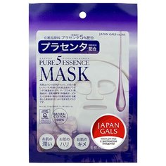 Japan Gals маска Pure 5 Essence с плацентой