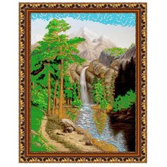 Светлица Набор для вышивания бисером Водопад 25 x 30,3 см, бисер Чехия (255)