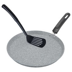 Сковорода блинная Bohmann BH-1010-24MRB 24 см, серый
