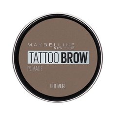 Maybelline Стойкая помада для бровей Tattoo Brow Pomade 01, серо-коричневый