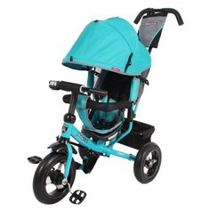 Трехколесный велосипед Moby Kids Comfort 12x10 AIR бирюзовый
