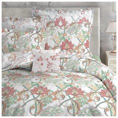 Постельное белье 2-спальное Mona Liza Isolde, сатин water coral