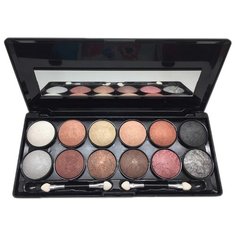 Outdoor girl Тени для век запеченные KF5176 12 цветов № 3