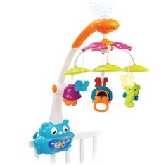 Электронный мобиль Жирафики Добрая сова (939590) голубой/оранжевый/зеленый