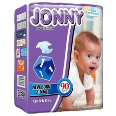 Jonny подгузники 1 (2-5 кг) 90 шт.