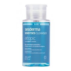SesDerma липосомальный лосьон для снятия макияжа для чувствительной кожи Senseyes Cleanser Atopic, 200 мл