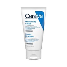 CeraVe Увлажняющий крем Для сухой и очень сухой кожи лица и тела, 50 мл