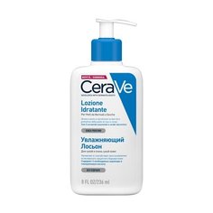 CeraVe Увлажняющий лосьон Для сухой и очень сухой кожи лица и тела, 236 мл