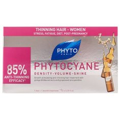 PHYTO Phytocyane Сыворотка против выпадения волос, 7.5 мл, 12 шт.