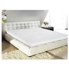 Простыня Guten Morgen трикотажная на резинке 180 х 200 см белый