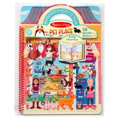 Книжка с наклейками Дворец животных (9429) Melissa & Doug
