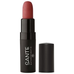 Sante Naturkosmetik помада для губ матовая, оттенок 02 розовое дерево