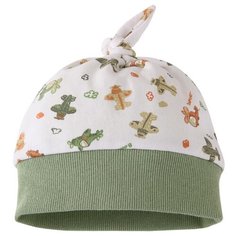 Шапка Наша мама размер 80, зеленый