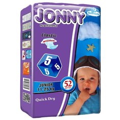 Jonny подгузники 5 (11-25 кг) 52 шт.