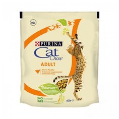 Корм для кошек CAT CHOW с курицей 400 г