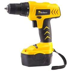 Аккумуляторная дрель-шуруповерт Kolner KCD 14,4M 15 Н·м желтый/черный