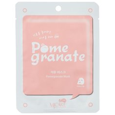 MIJIN Cosmetics тканевая маска Mj Care on Pomegranate с экстрактом граната, 22 г