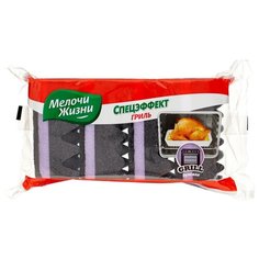 Губки кухонные Мелочи Жизни Спецэффект Гриль Духовка 4 шт