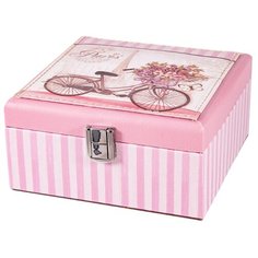Русские подарки Шкатулка для ювелирных украшений 84336 розовый
