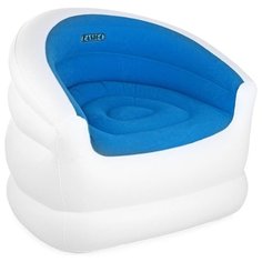 Надувное кресло Jilong Colour-Splash Lounge Chair белый/салатовый