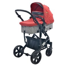 Коляска-трансформер everflo Multi Lush E-490 red