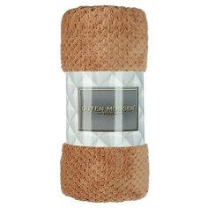 Покрывало Guten Morgen Капучино, 180 х 200 см коричневый