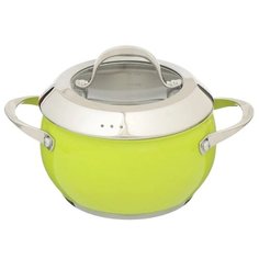 Кастрюля Attribute Greenery 6 л, зеленый