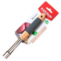 Attribute Нож для удаления сердцевины яблок Western серый/коричневый