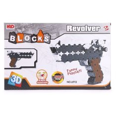 Конструктор Shantou Gepai HRD BLOCKS 6913 3D Пистолет