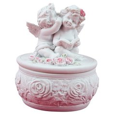 Русские подарки Шкатулка Ангел белый