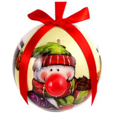 Шар Русские подарки 171838 желтый/красный/зеленый