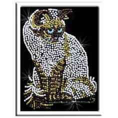 Волшебная Мастерская Мозаика из пайеток "Кошка" 019