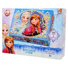 Десятое королевство Набор для творчества Шкатулка со стразами Холодное сердце (01989)