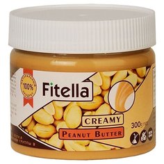 Fitella Паста арахисовая кремовая, 300 г