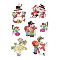 Наклейка интерьерная Русские подарки Зимние забавы 95153