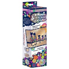 CLEVER Набор для изготовления картины Семья котов (АС 43-233)