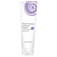 DR.PHAMOR очищающая пенка для лица White Whipping Snail Foam Cleanser, 120 мл