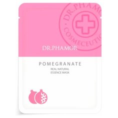 DR.PHAMOR Тканевая маска с экстрактом граната, 23 мл