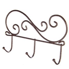 Вешалка ЗМИ Кружева 3 (ВН 275) медный антик