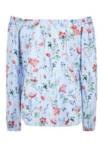 Блуза из хлопка с цветочным принтом Gerry Weber