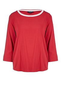 Красная блуза из вискозы Marc Opolo