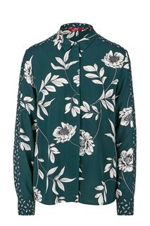 Блуза из вискозы с цветочным принтом S.Oliver