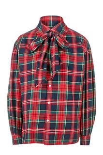 Хлопковая рубашка в клетку Polo Ralph Lauren